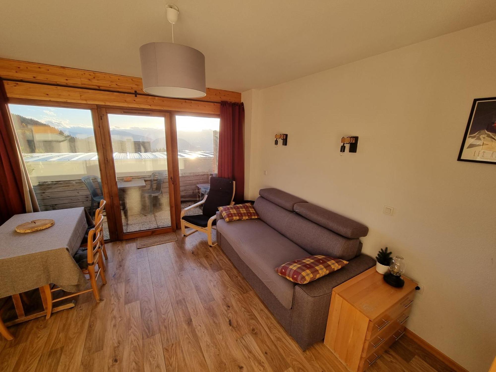 Appartement 4 Personnes 32M2 Au Pied Des Pistes- Wifi- Balcon Sud- Chamrousse 1650 Zewnętrze zdjęcie